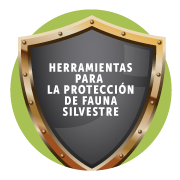 Botón Herramientas para la protección de Fauna Silvestre