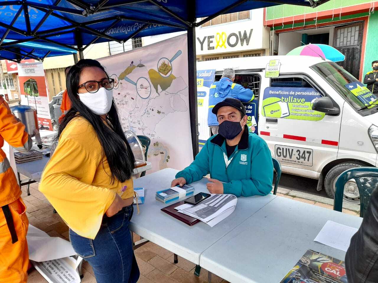 Ciudadanos disfrutaron de una feria de servicios institucionales