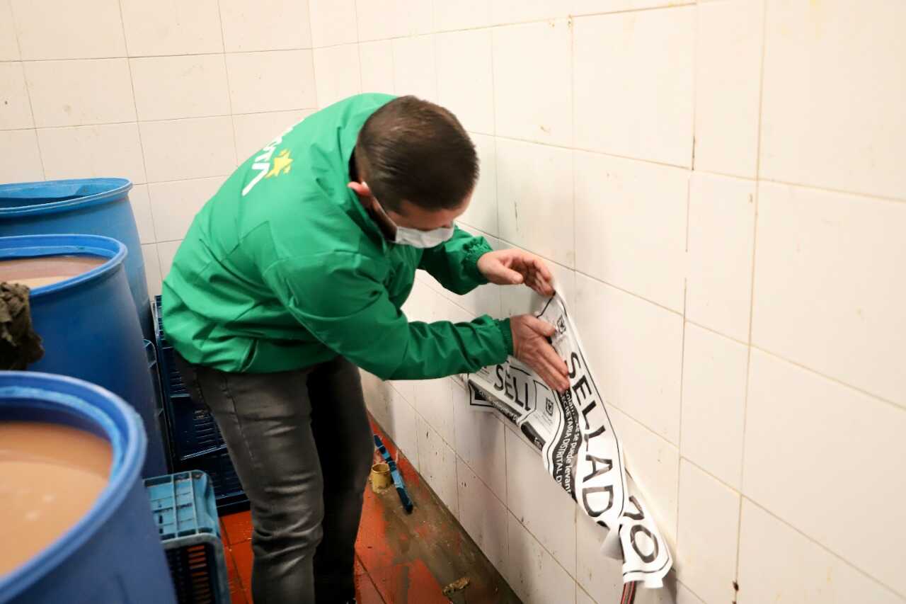 sellamiento por vertimientos en bogotá