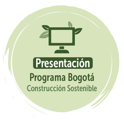 Botón presentación programa Bogotá construcción sostenible