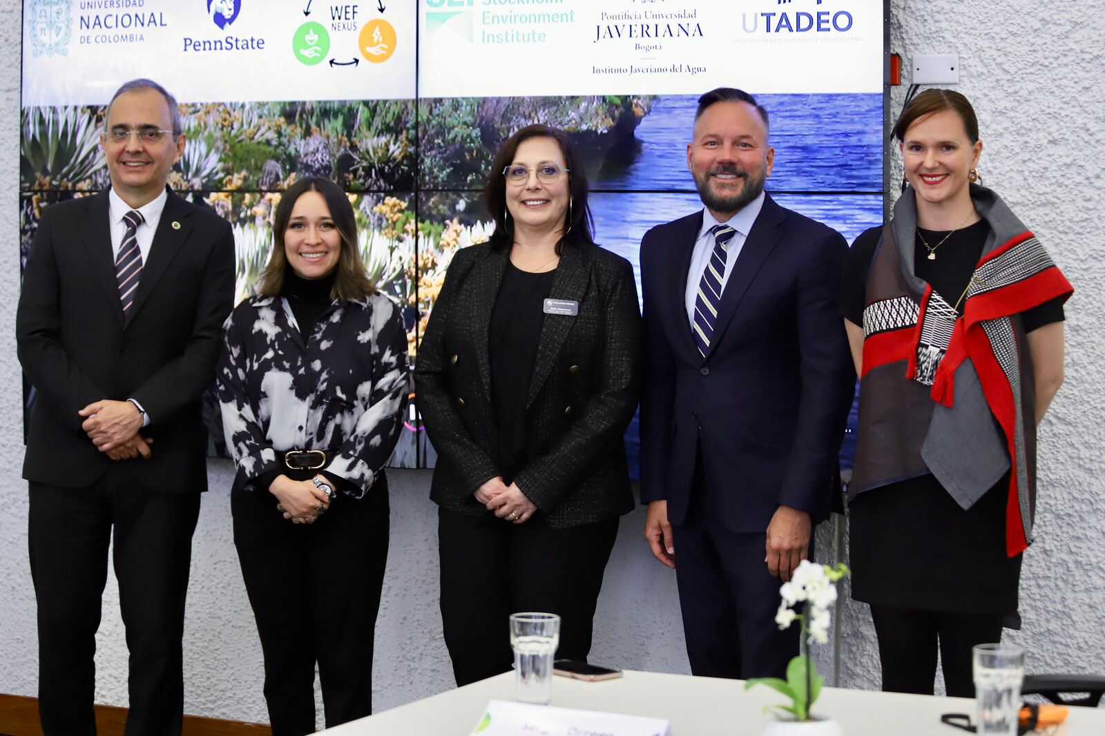 La secretaria de Ambiente, Carolina Urrutia, participó en el lanzamiento de asociación entre la Alianza WEF Nexus Colombia - EE.UU. y Amazon