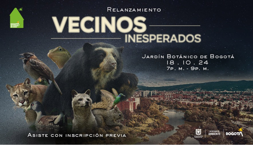 Poster vecinos inesperados