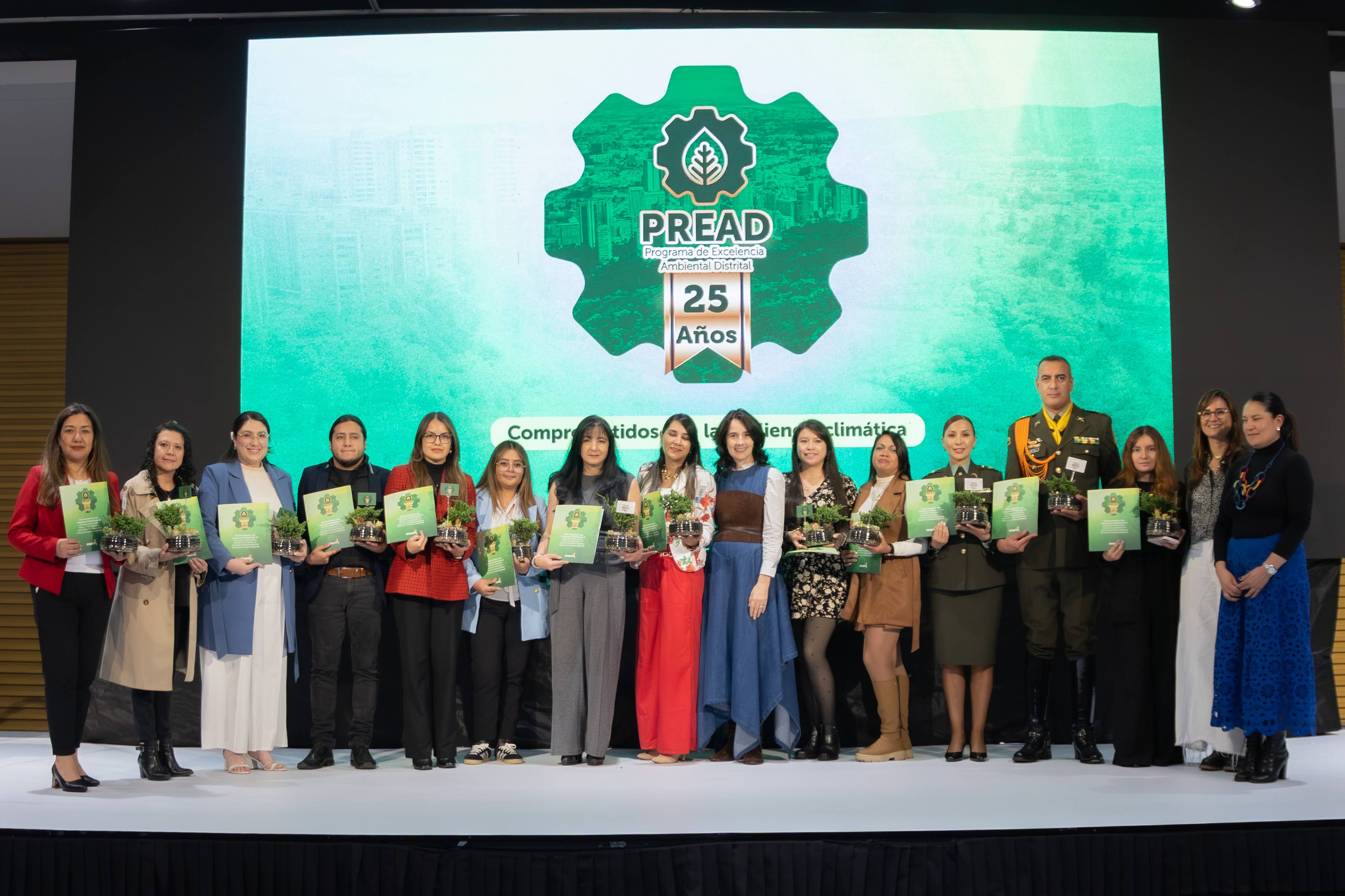 Secretaría de Ambiente de Bogotá reconoce 283 empresas en el aniversario 25 del Programa de Excelencia Ambiental - PREAD